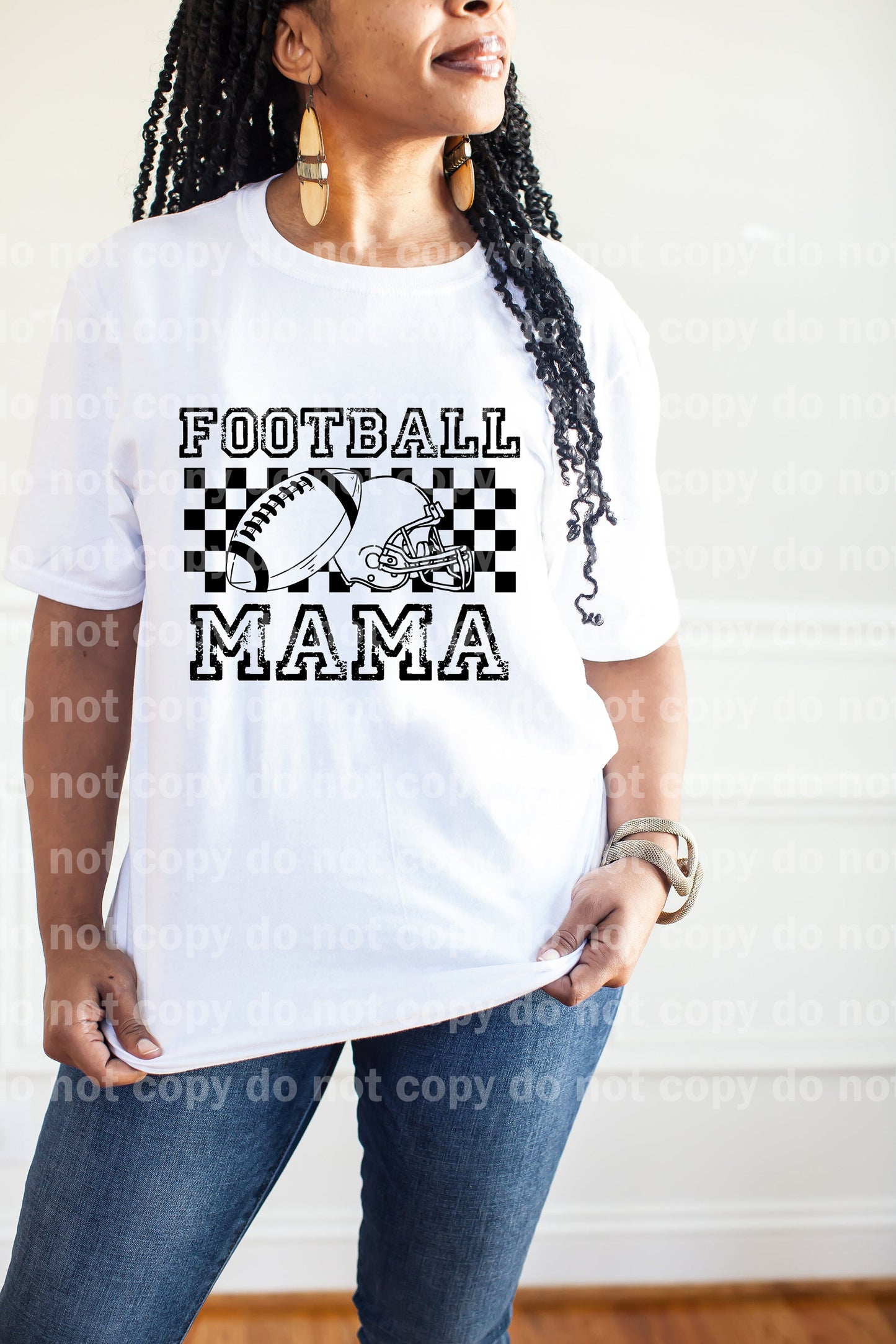 Football Mama Full Color/One Color Dream Print o Impresión por sublimación