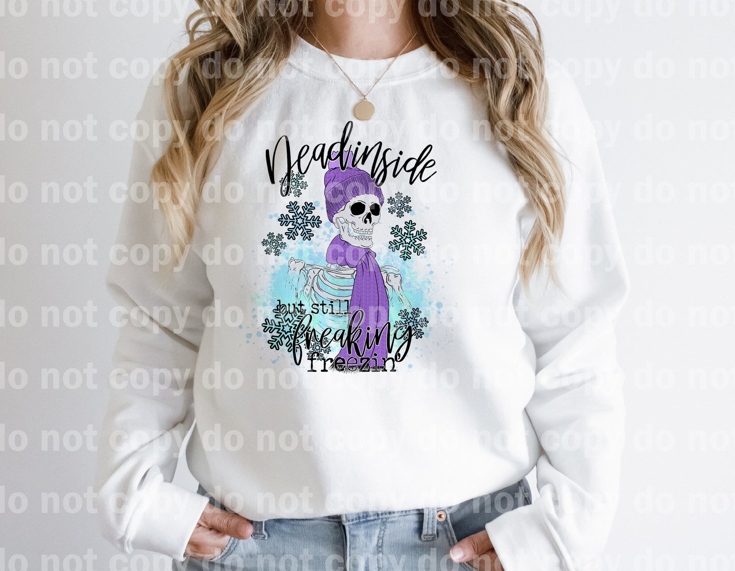 Muerto por dentro pero todavía maldito Freezin' Dream Print o impresión de sublimación