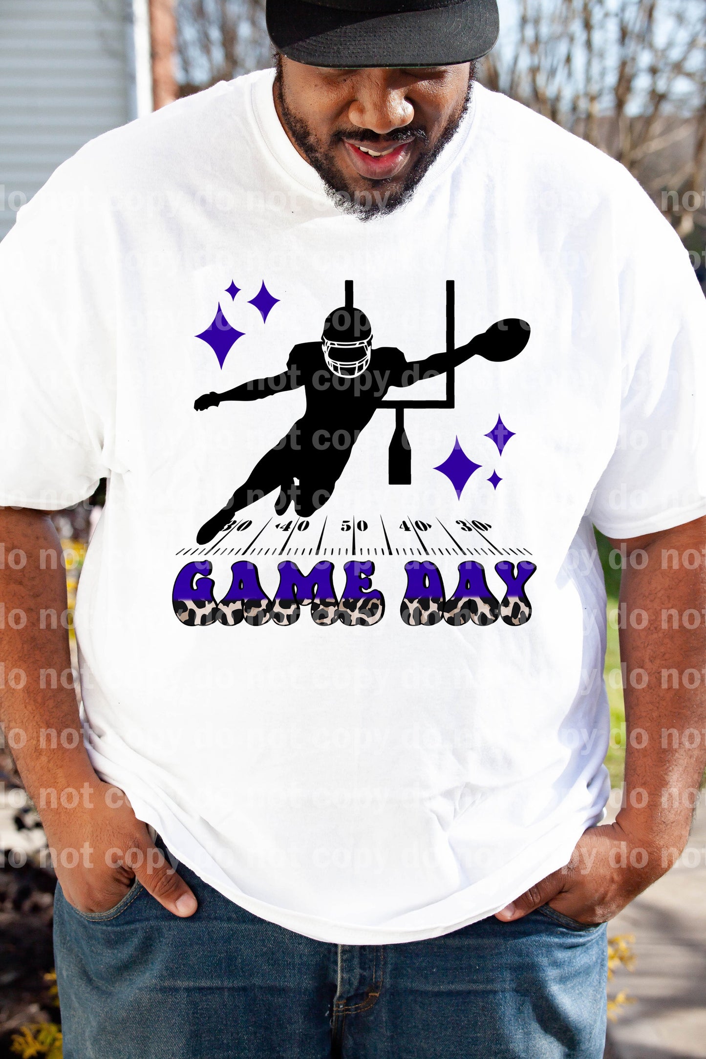 Game Day Blue Dream Print or Sublimation Print