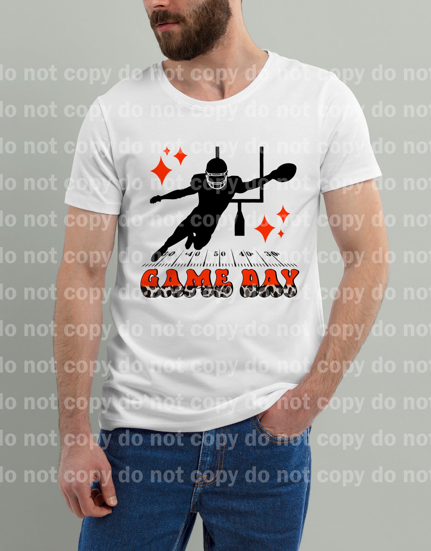 Game Day Orange Dream Print or Sublimation Print