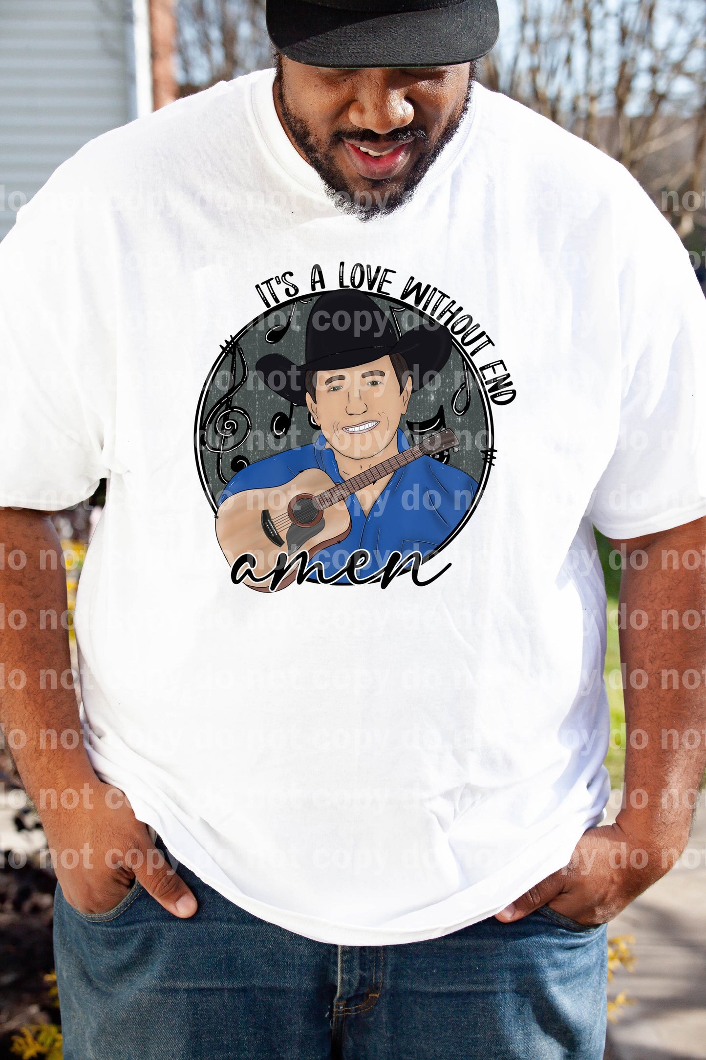 Es un amor sin fin Amén Impresión de ensueño o impresión de sublimación