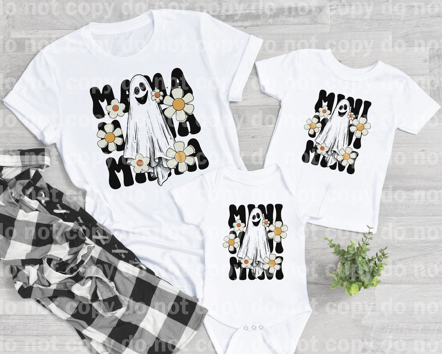 Mama Mini Floral Ghost Dream Estampado o Estampado por Sublimación
