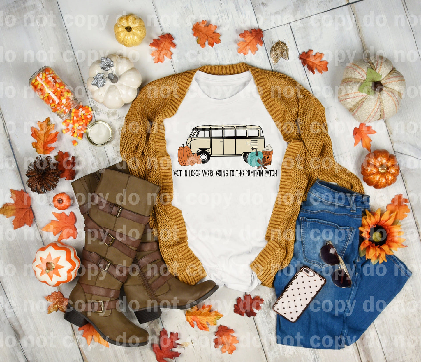 Get In Loser We're Going To The Pumpkin Patch Dream Print or Sublimation Print