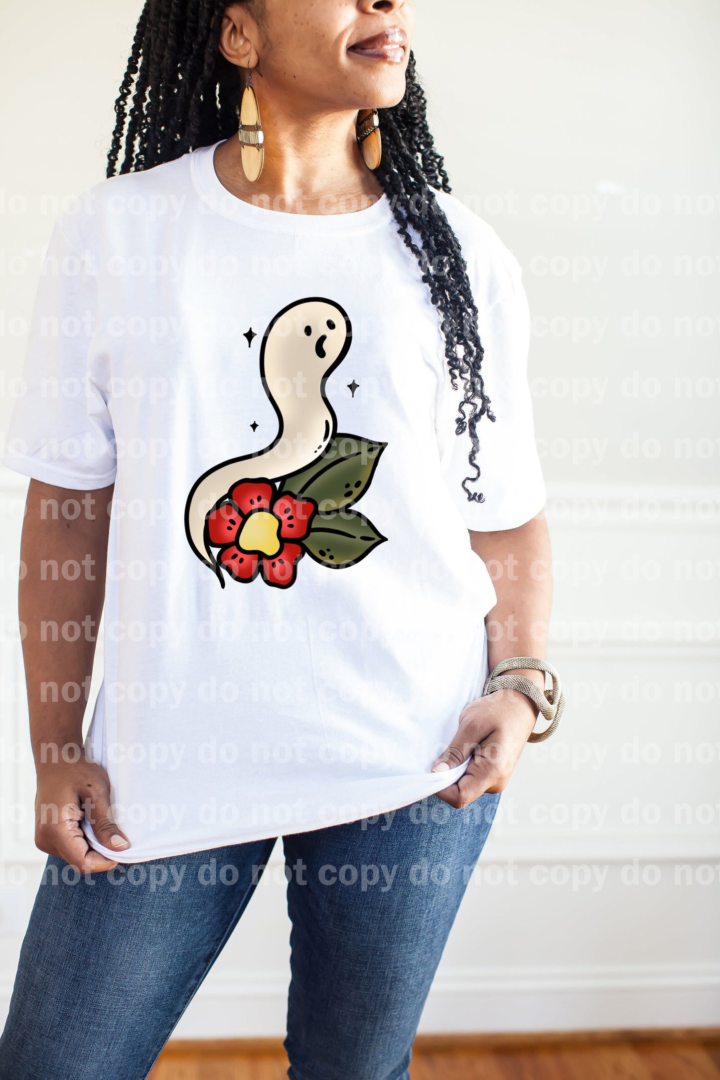 Ghost And Flower Dream Print or Sublimation Print