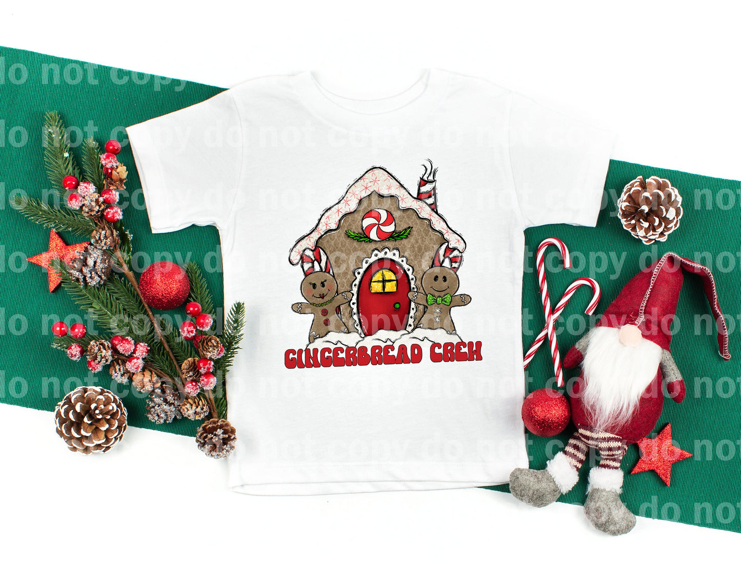 Gingerbread Crew Dream Print or Sublimation Print