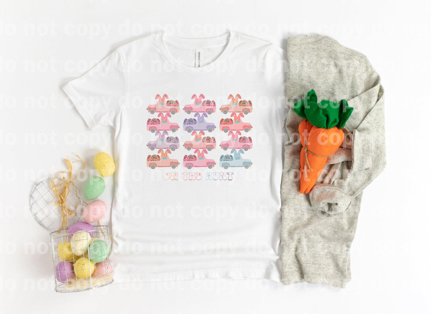 On The Hunt Bunny Truck Girl Dream Print or Sublimation Print