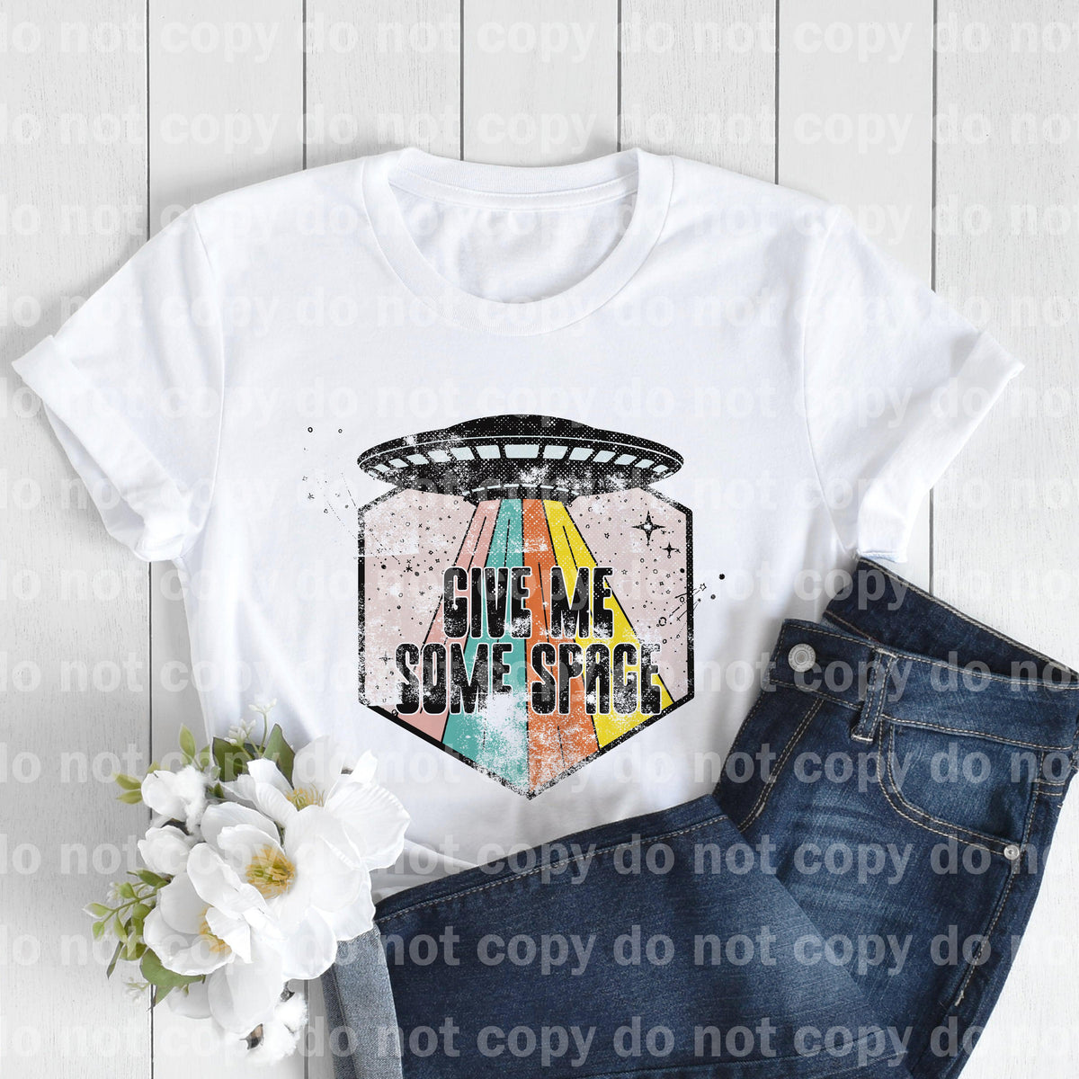 Give Me Some Space Full Color/One Color Dream Print or Sublimation Print