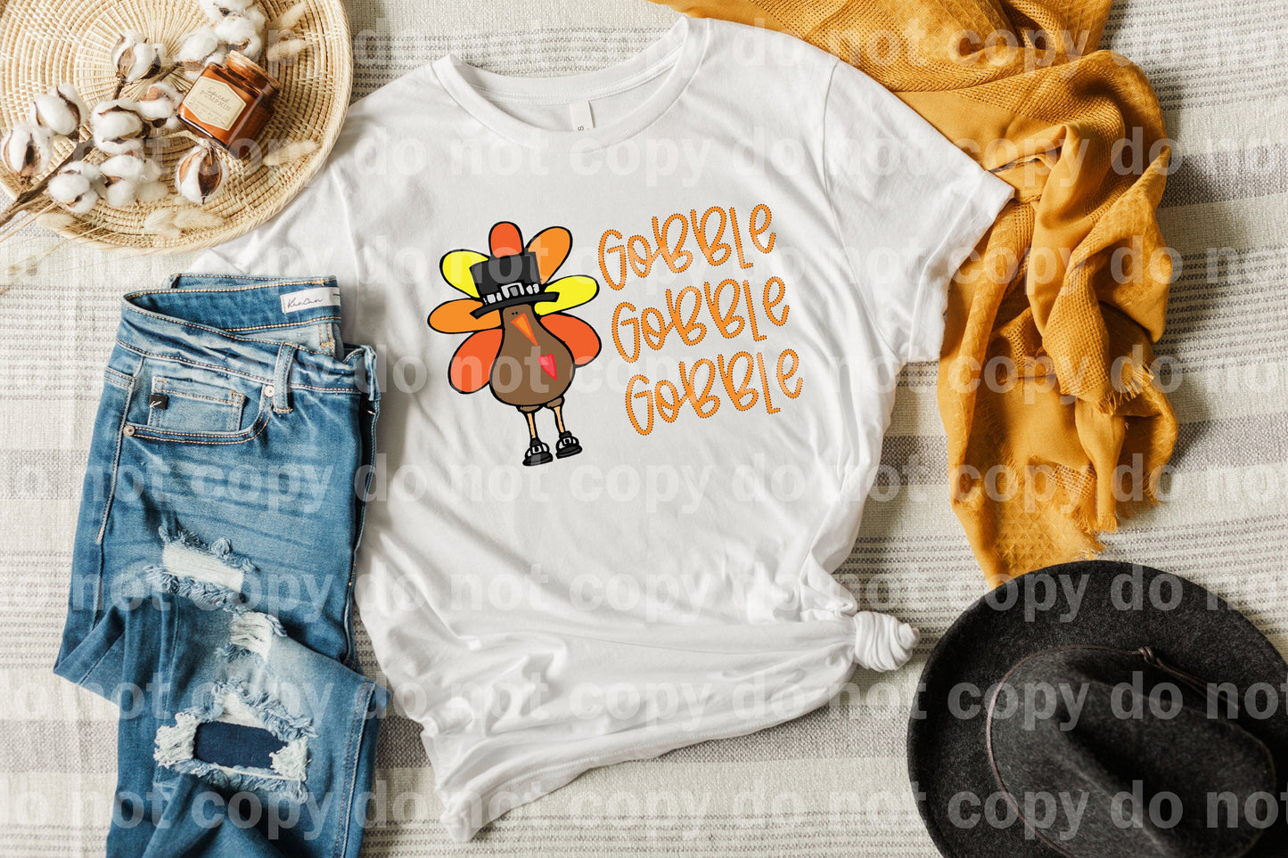 Gobble Gobble Gobble Turkey Dream Print or Sublimation Print