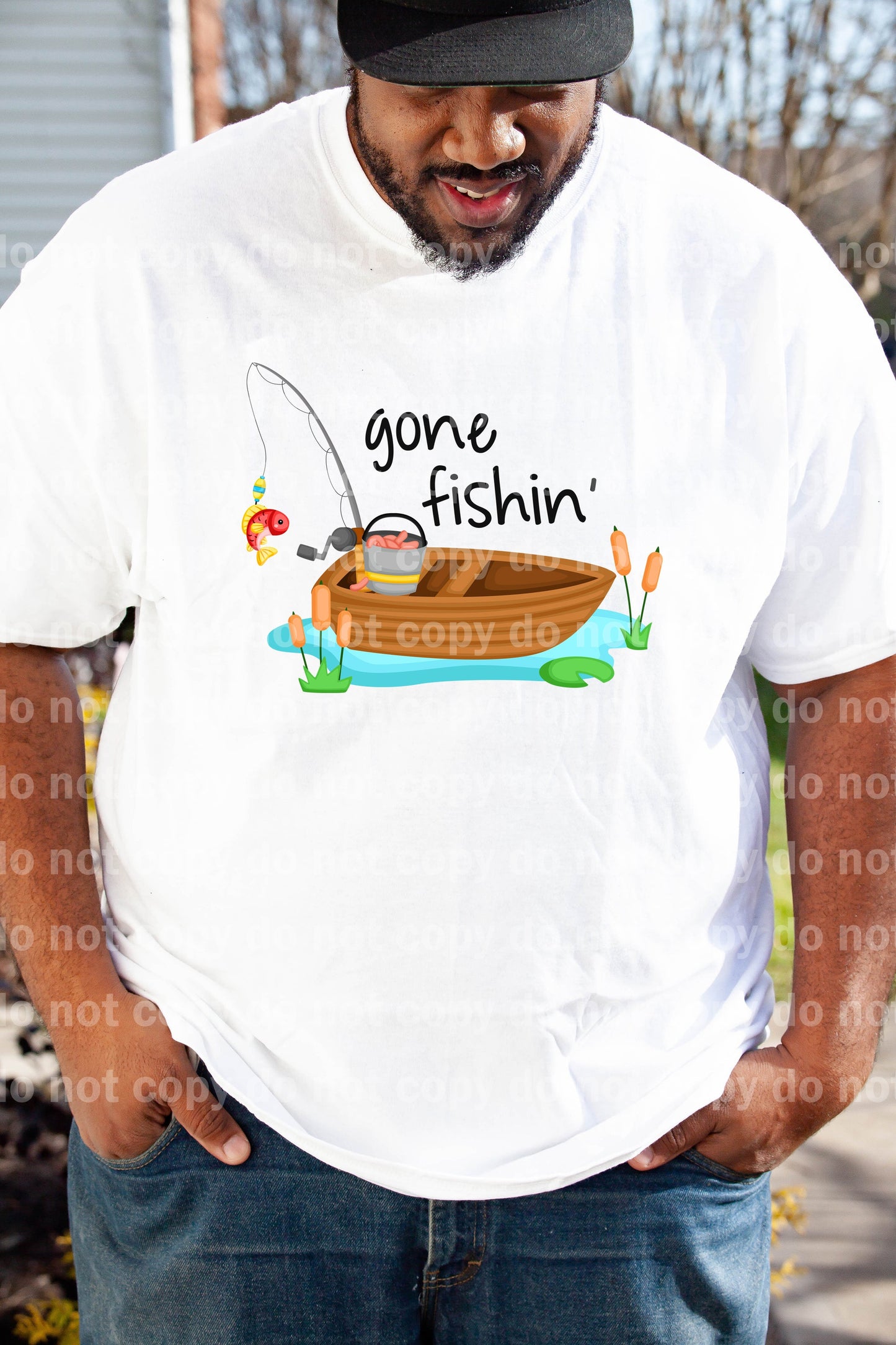 Gone Fishin' Dream Print or Sublimation Print