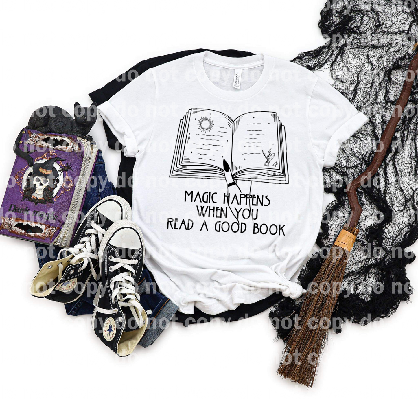 Magic Happens When You Read a Good Book Dream Print or Sublimation Print