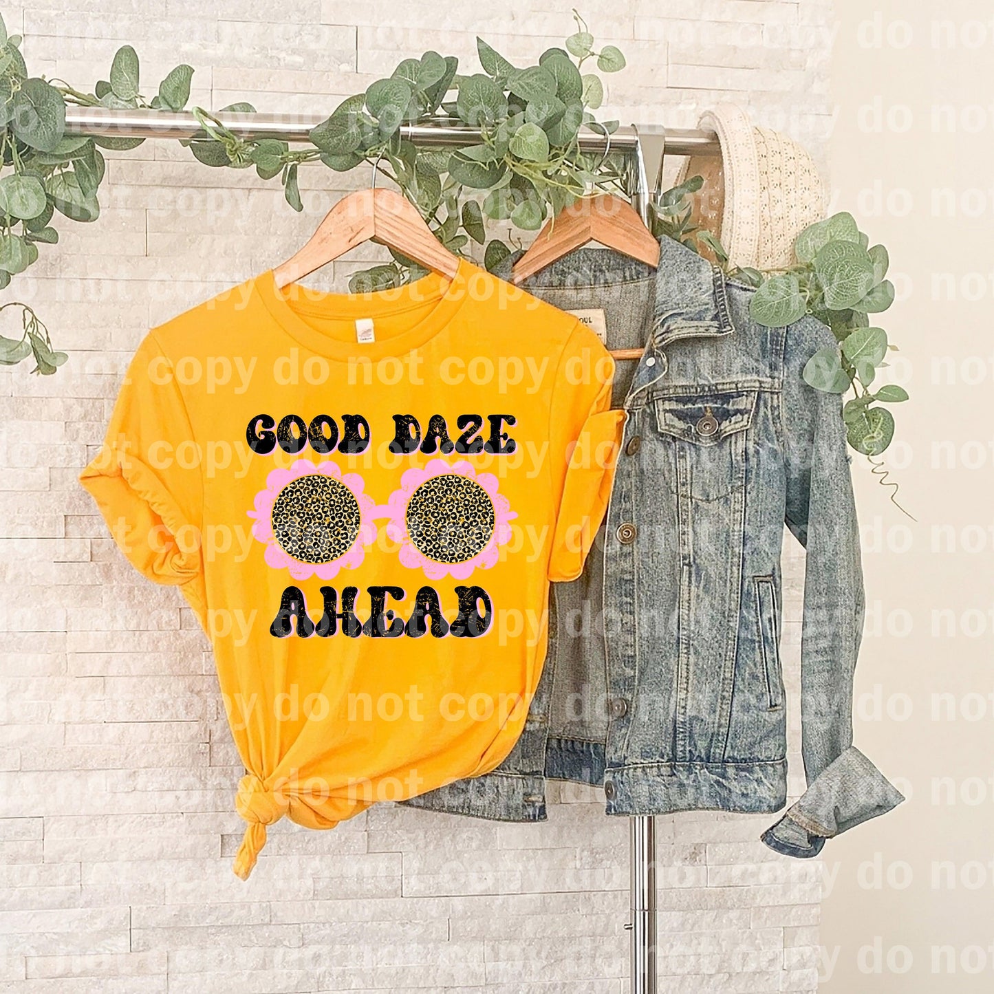 Good Daze Ahead Distressed Dream Print or Sublimation Print