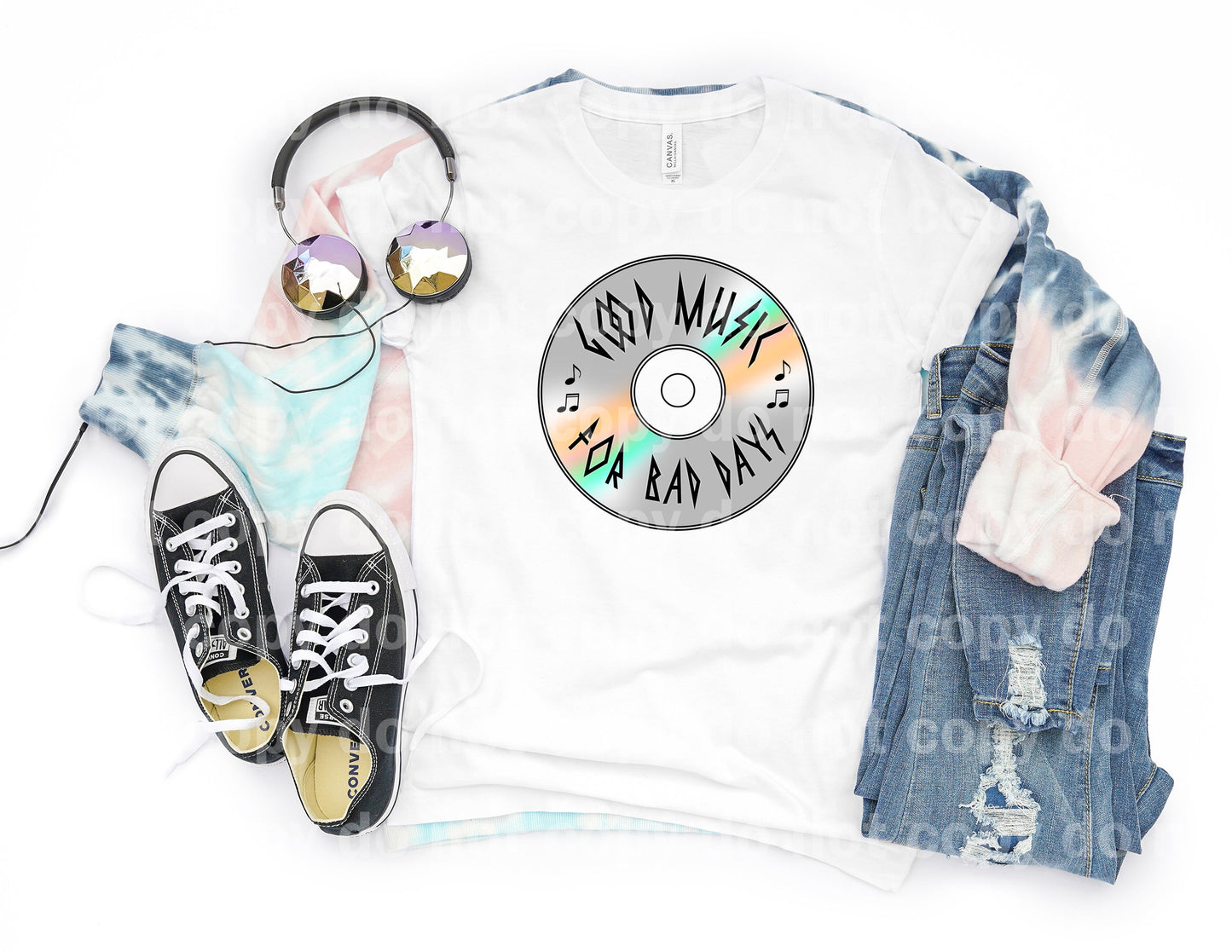Good Music For Bad Days Dream Print or Sublimation Print