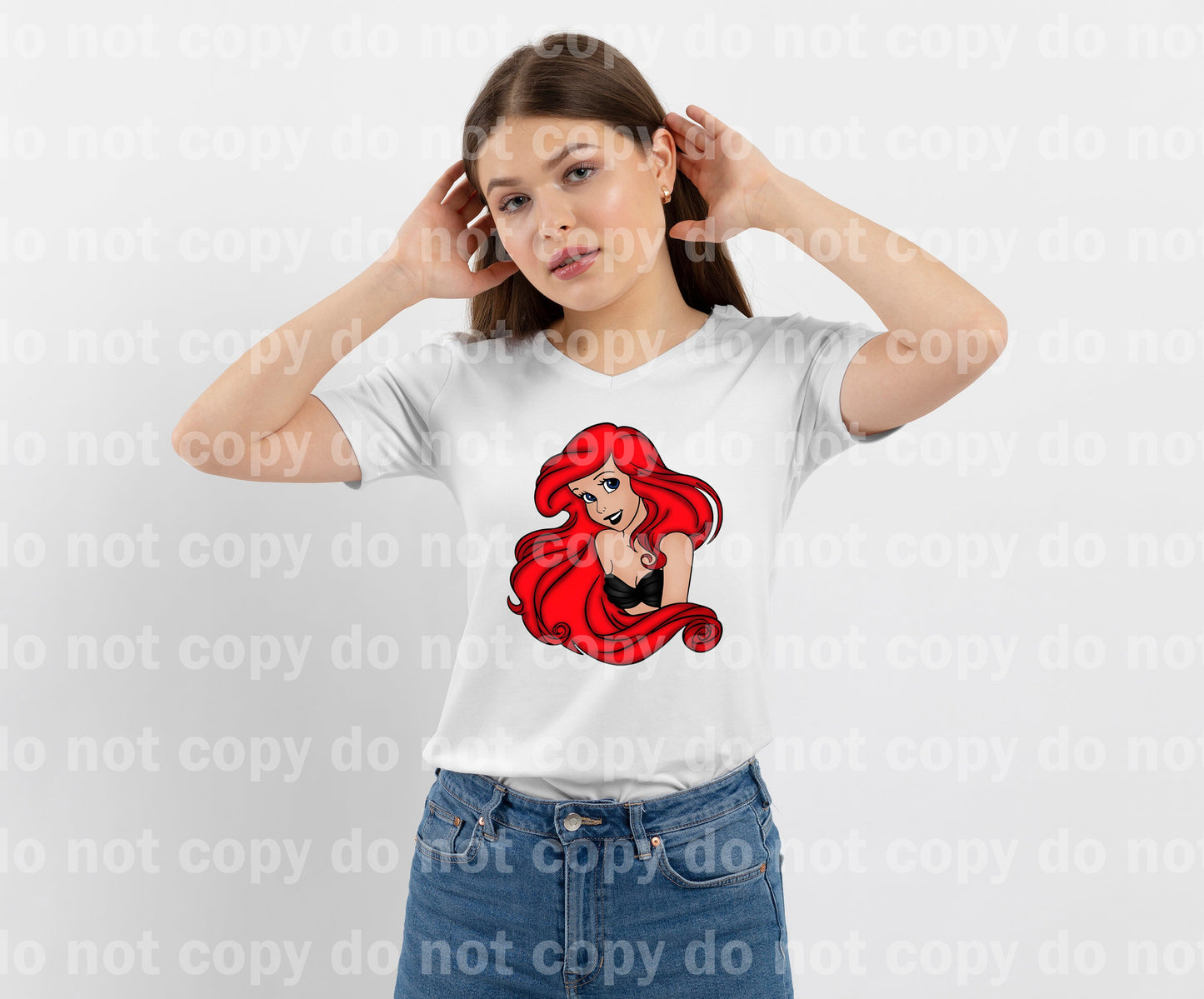 Gothic Mermaid Princess Dream Print or Sublimation Print