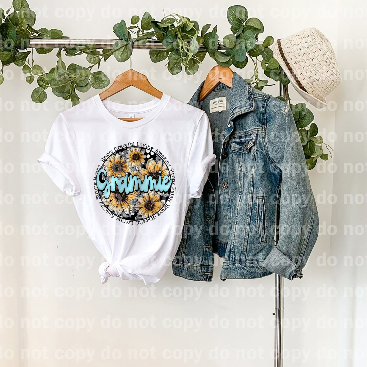 Grammie Sunflowers Dream Print or Sublimation Print