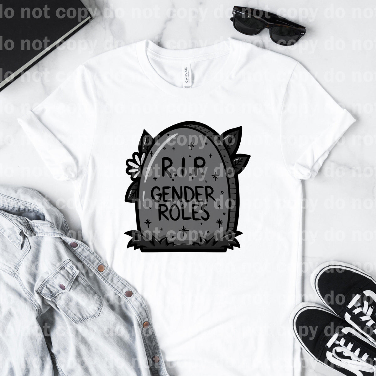 Gravestone Gender Roles Dream Print or Sublimation Print