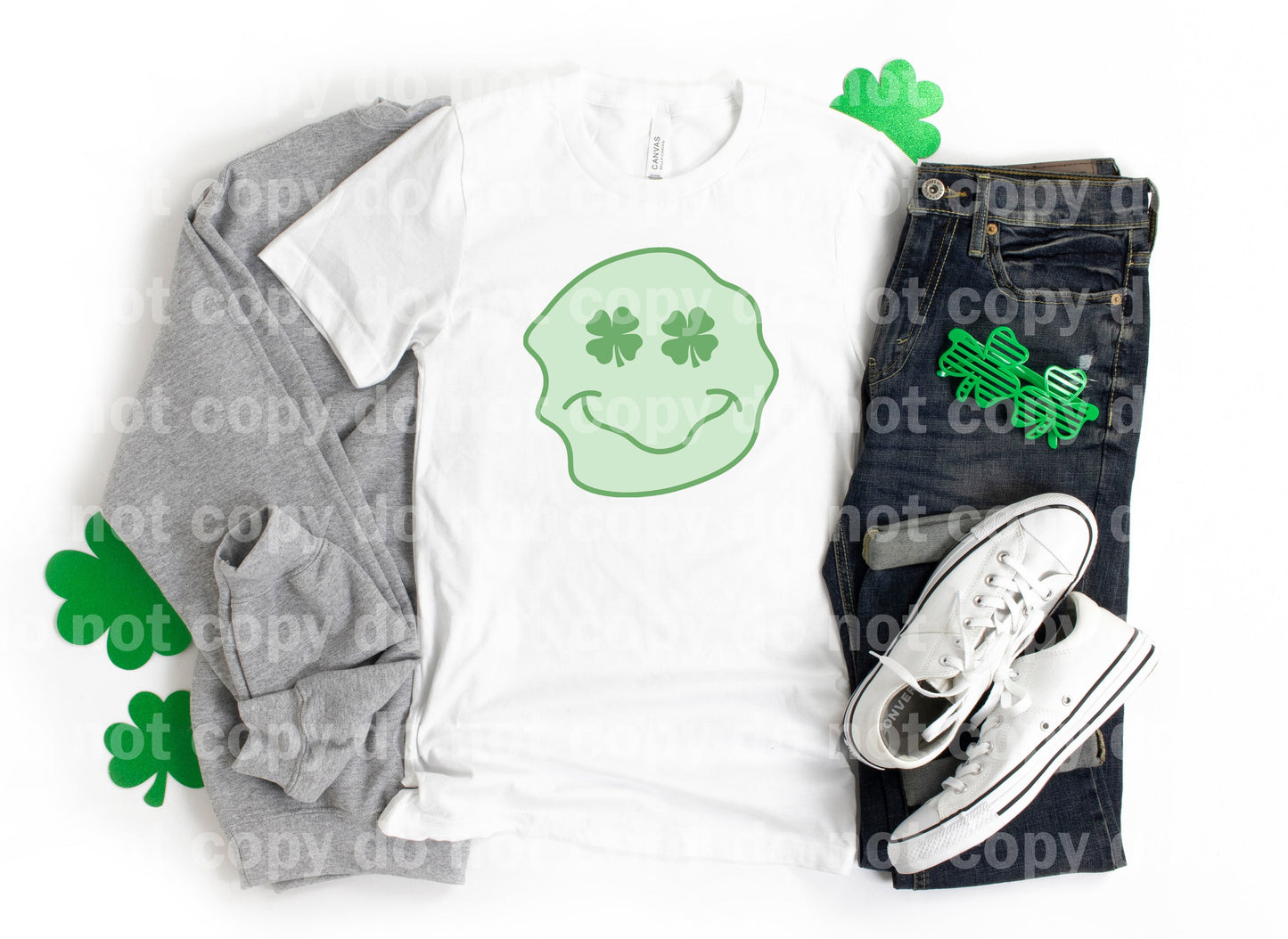 Green Smiley Dream Print or Sublimation Print