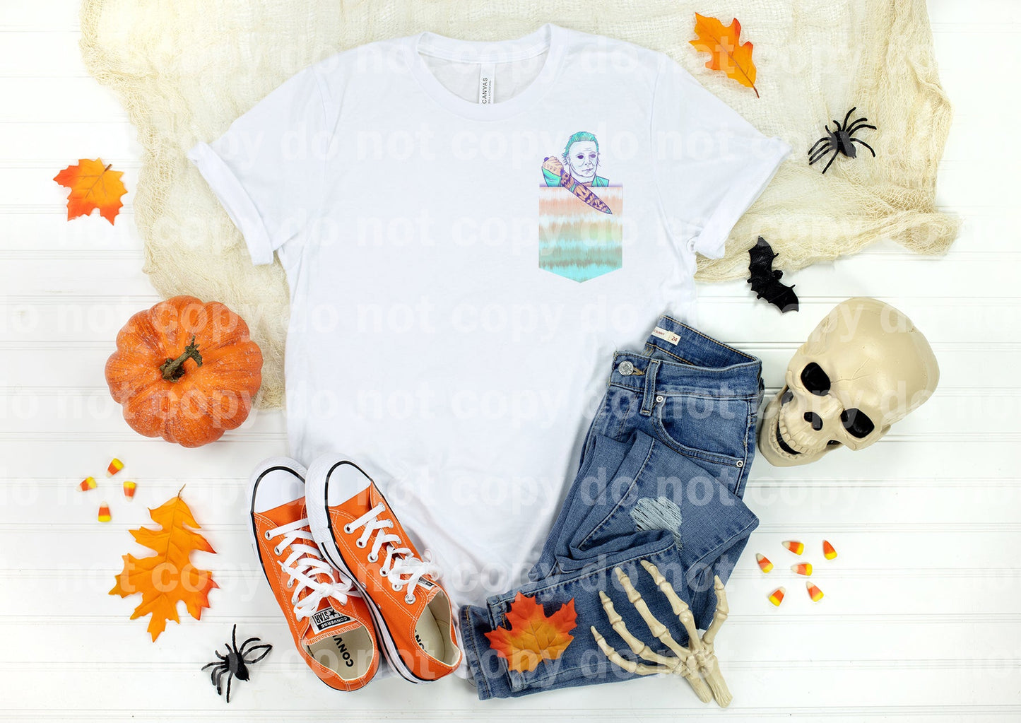 Halloween Shape Pastel Pocket Dream Print or Sublimation Print