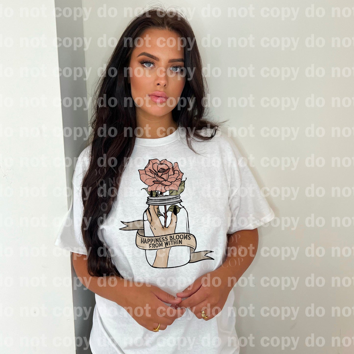 Happiness Blooms From Within Light Hand Dream Print or Sublimation Print