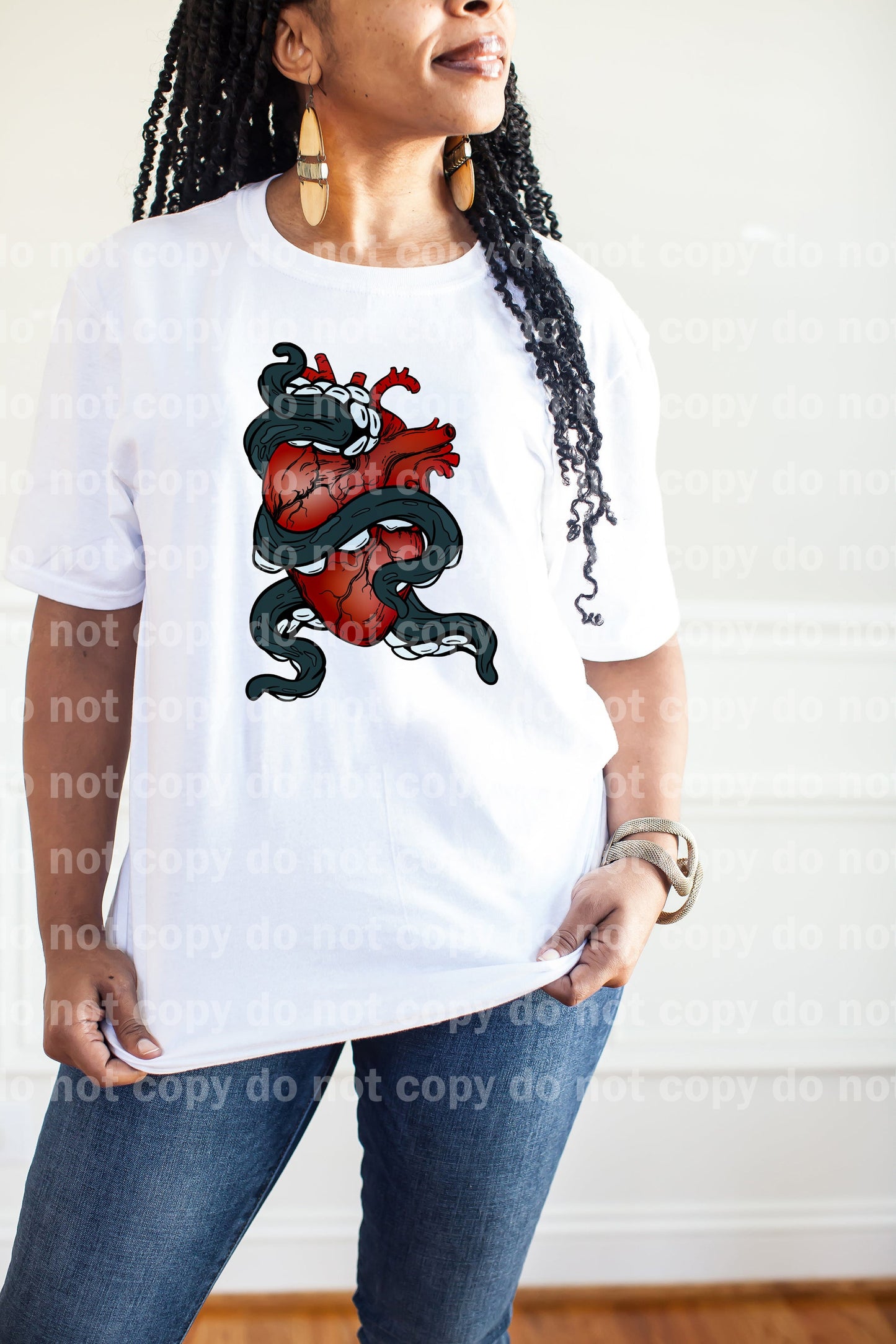 Heart And Tentacles Dream Print or Sublimation Print
