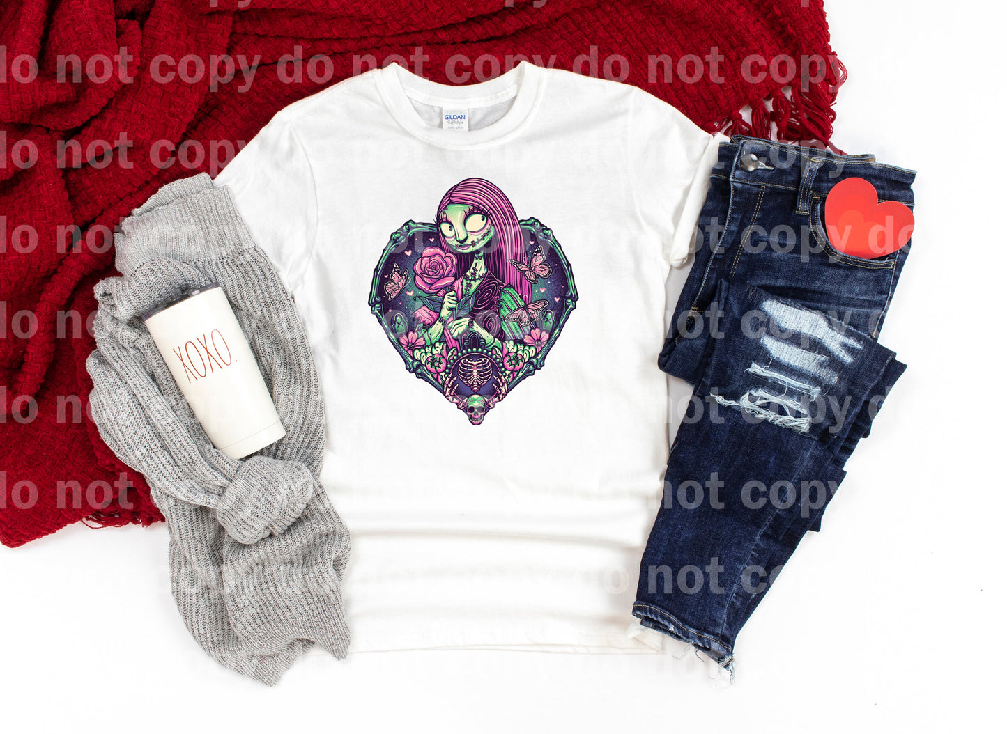 Heart Sally Ragdoll Dream Print or Sublimation Print