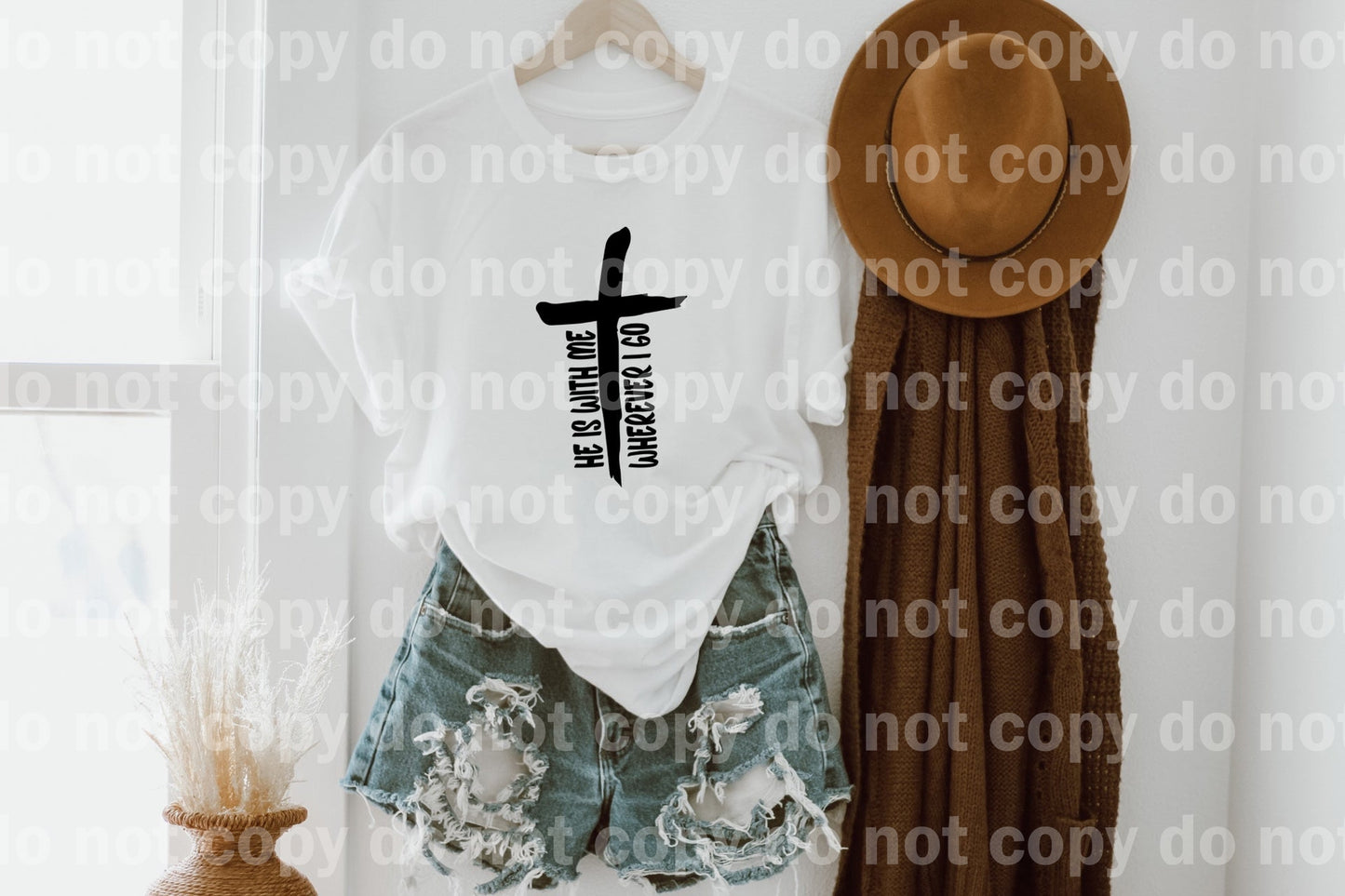 He Is With Me Wherever I Go Dream Print or Sublimation Print