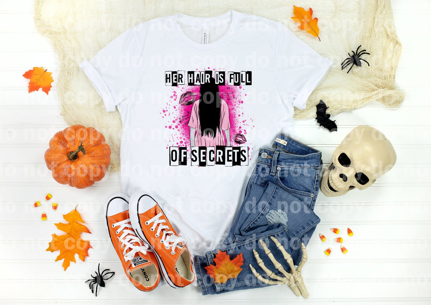 Her Hair Is Full Of Secrets Dream Print or Sublimation Print