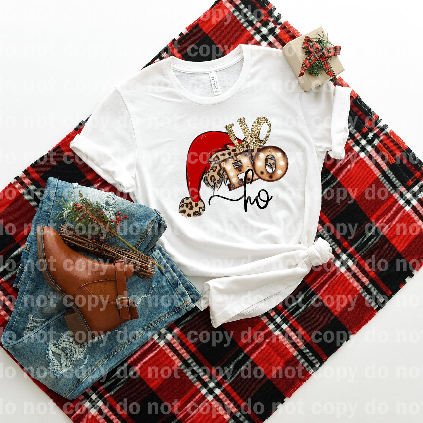 Hohoho Christmas Hat Dream Print o Impresión por sublimación