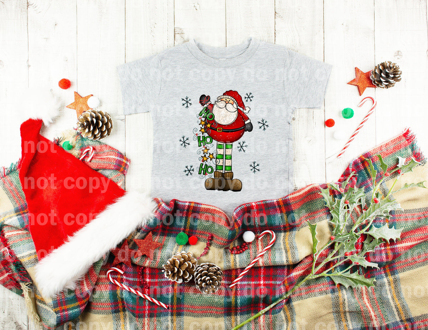 Ho Ho Ho Santa Dream Print or Sublimation Print