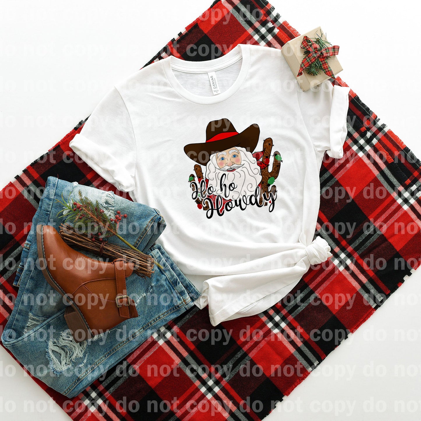 Ho Ho Howdy Dream Print or Sublimation Print