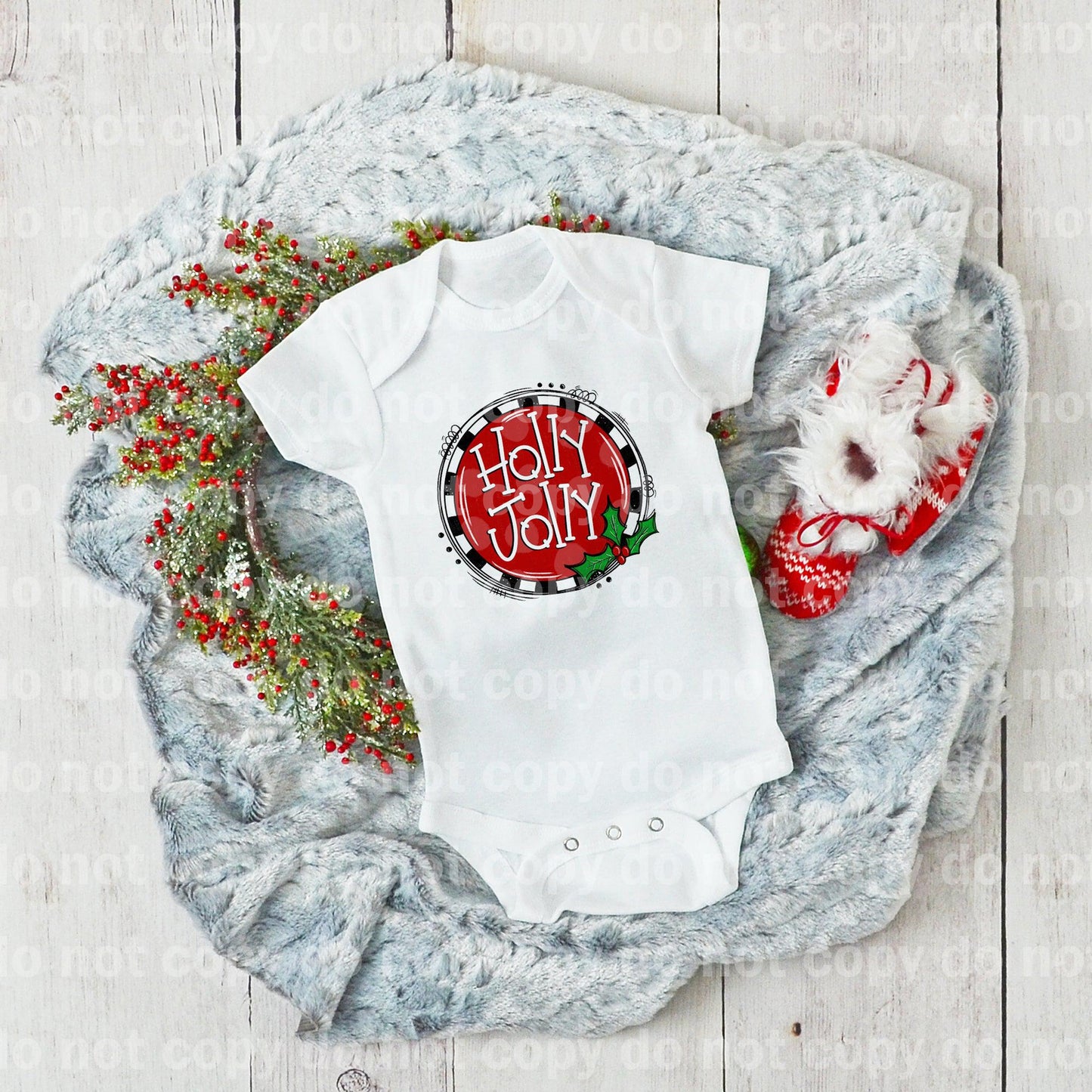 Holly Jolly Christmas Dream Print or Sublimation Print