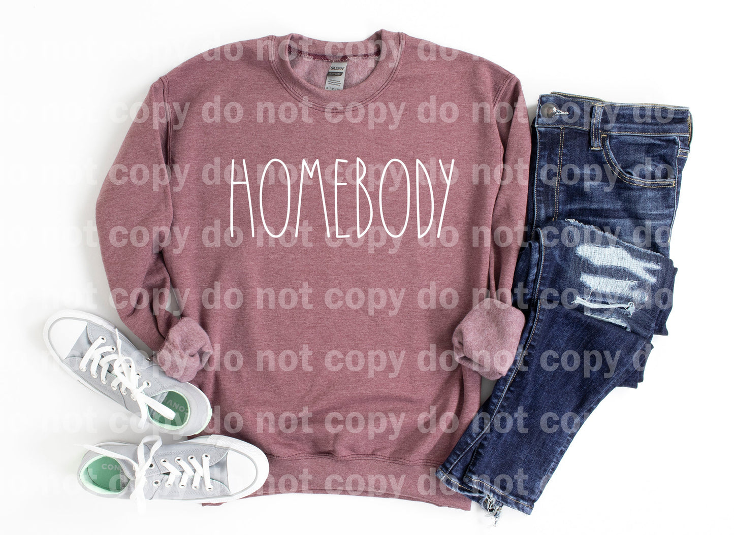 Homebody Typography Black or White Dream Print or Sublimation Print