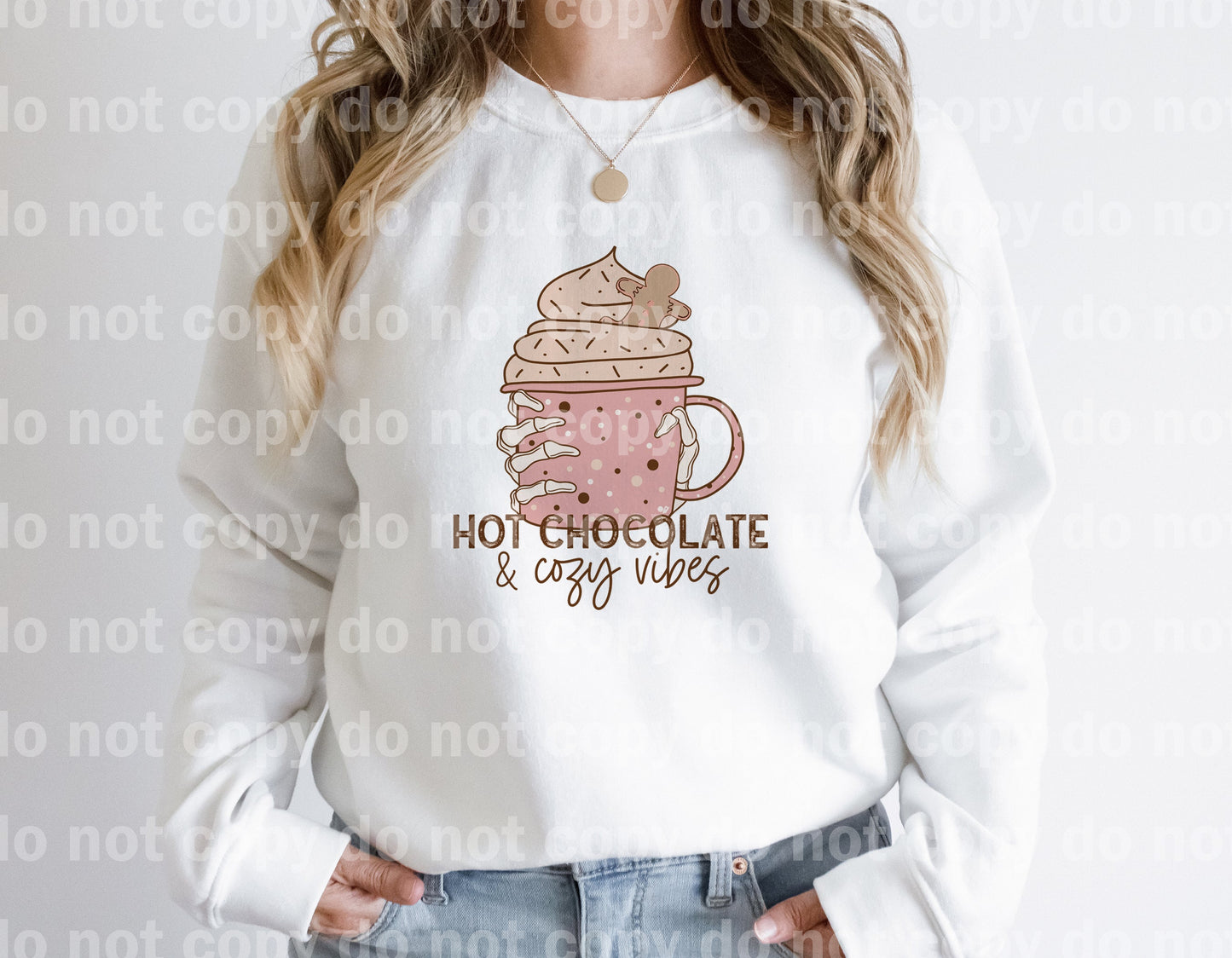 Hot Chocolate And Cozy Vibes Dream Print or Sublimation Print