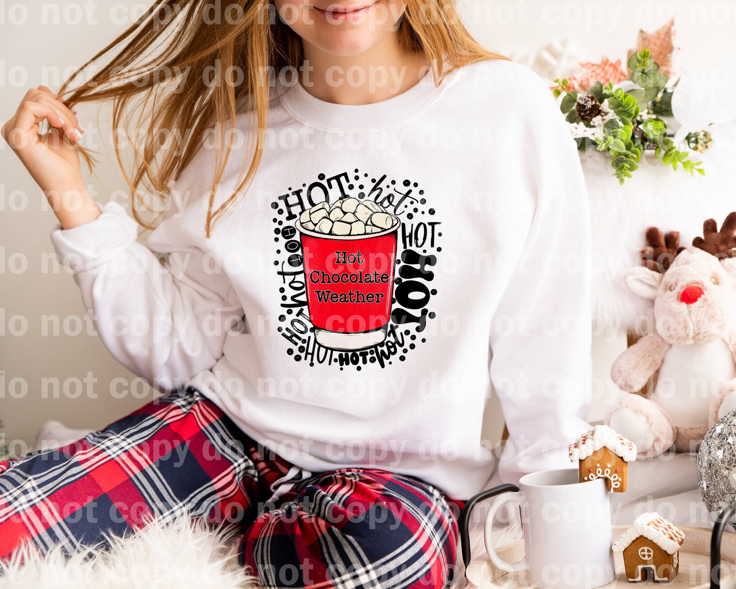Hot Chocolate Weather Dream Print or Sublimation Print