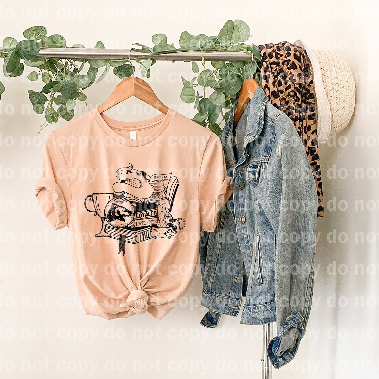 Badger No Label Loyalty Patience True Full Color/One Color Dream Print or Sublimation Print