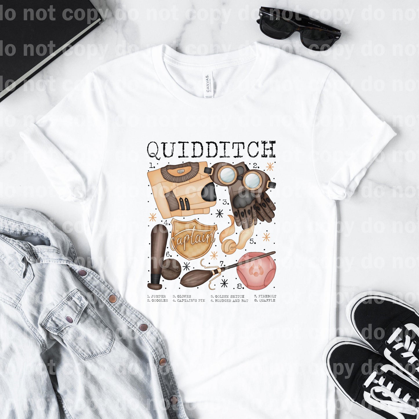 HP Quidditch Chart Dream Print or Sublimation Print