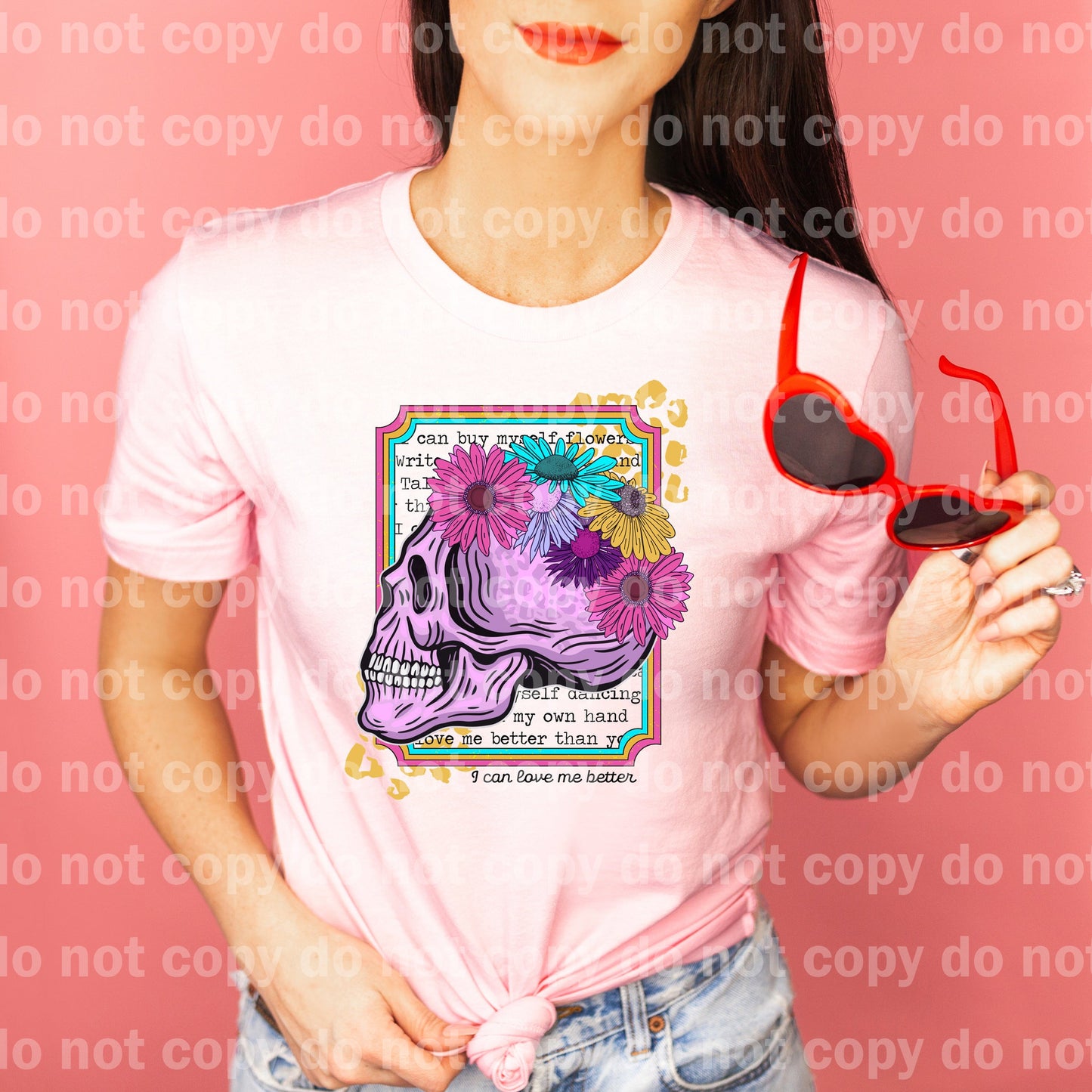 Puedo amarme mejor con diseño de funda opcional Impresión de ensueño o impresión por sublimación