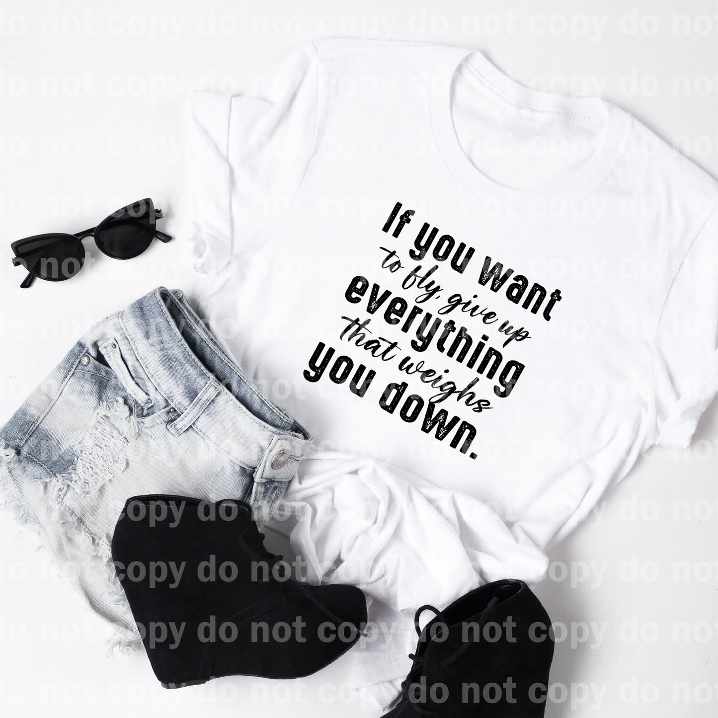 If You Want To Fly, Give Up Everything That Weighs You Down Dream Print or Sublimation Print