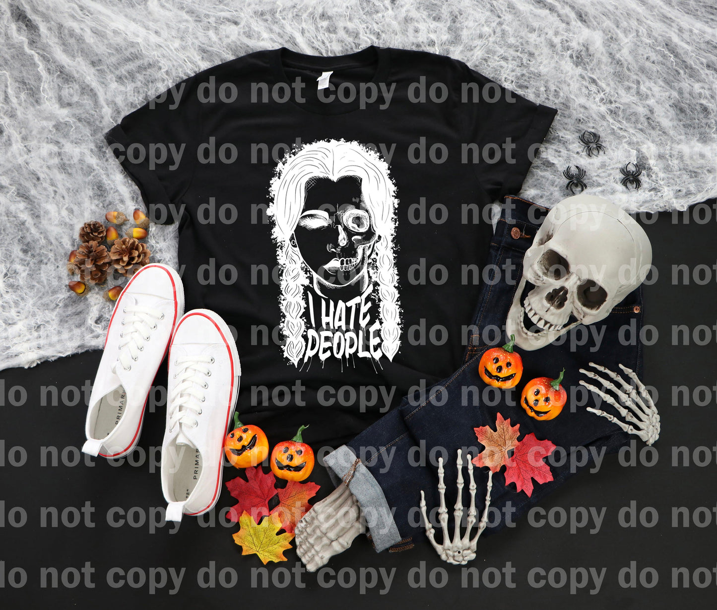 I Hate People Black/White Dream Print or Sublimation Print