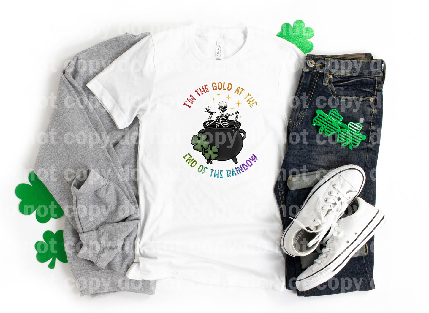 I Am The Gold At The End Of The Rainbow Colorful Dream Print or Sublimation Print
