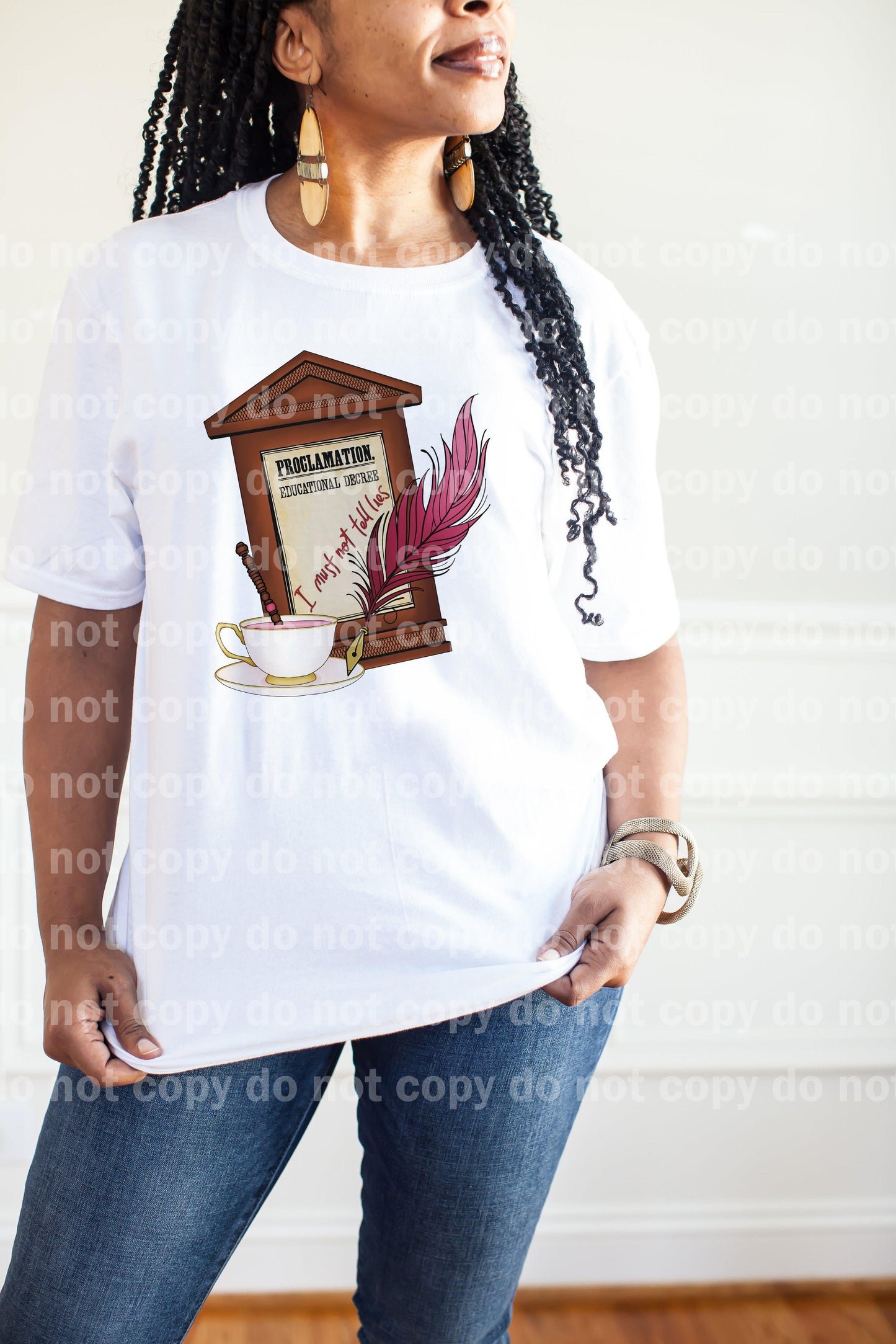 I Must Not Tell Lies Proclamation Educational Decree Dream Print or Sublimation Print