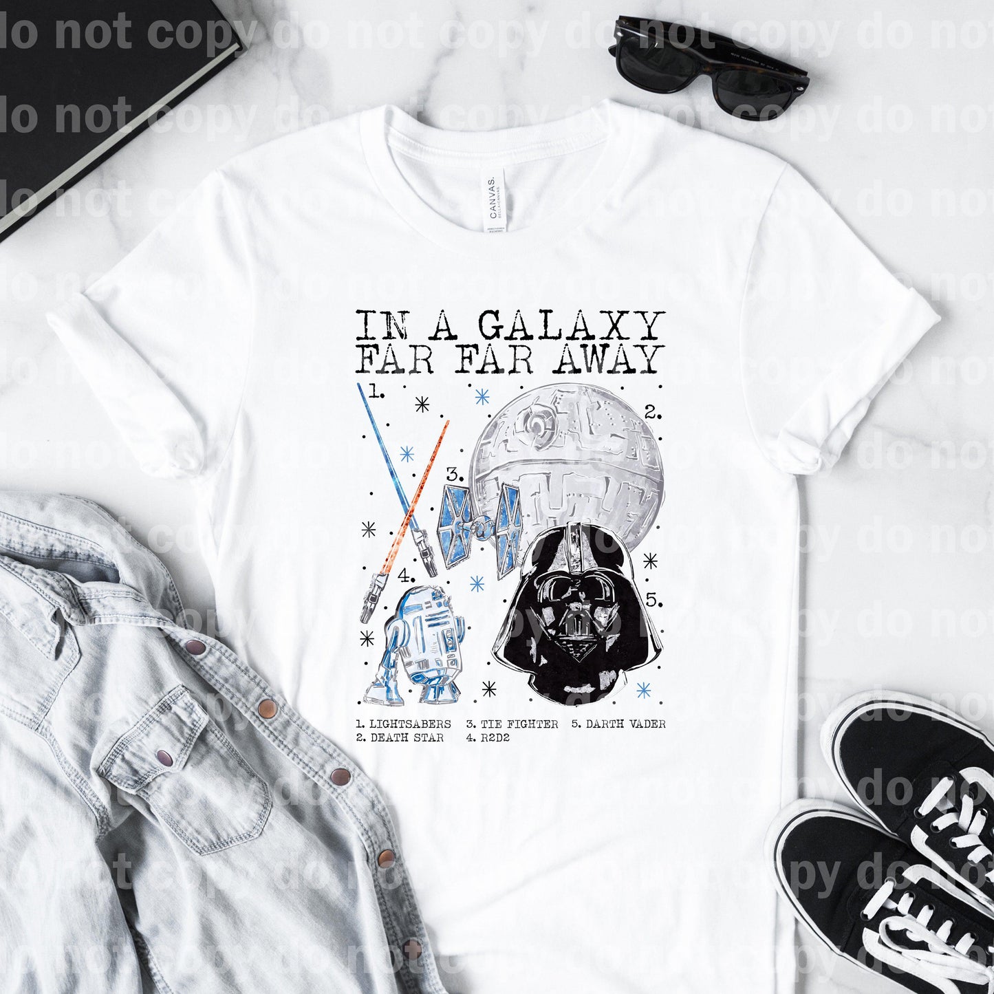 In a Galaxy Far Far Away Dream Print or Sublimation Print
