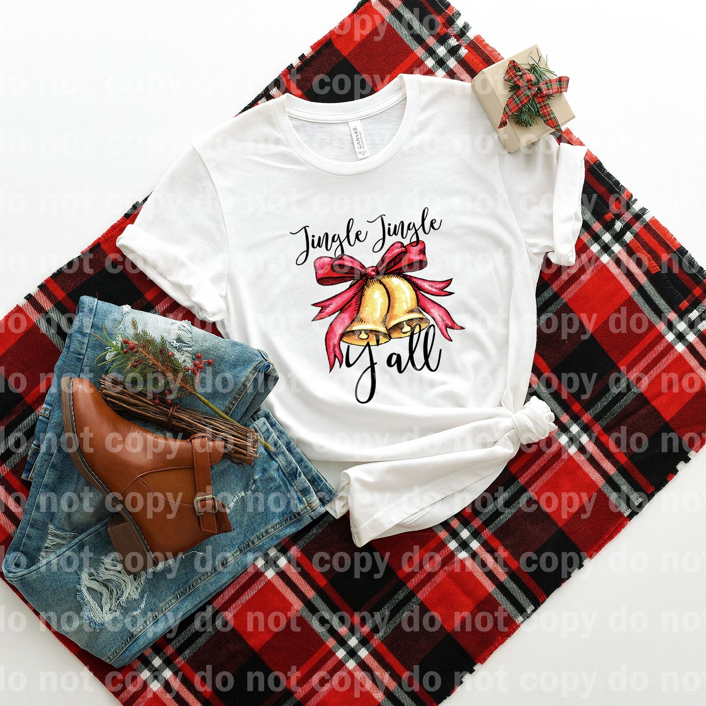 Jingle Jingle Y'all Dream Print or Sublimation Print
