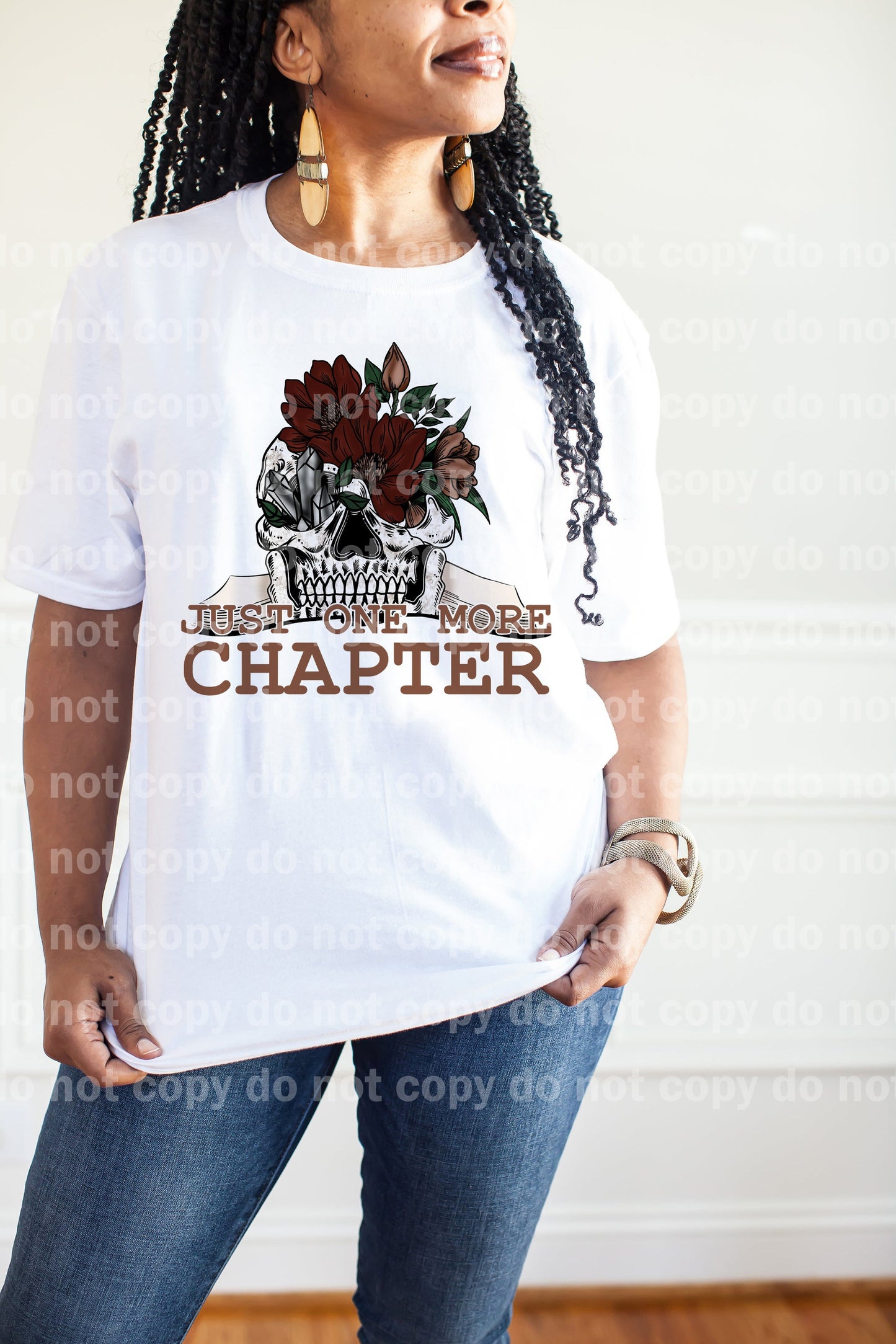 Just One More Chapter Black/Brown Dream Print or Sublimation Print
