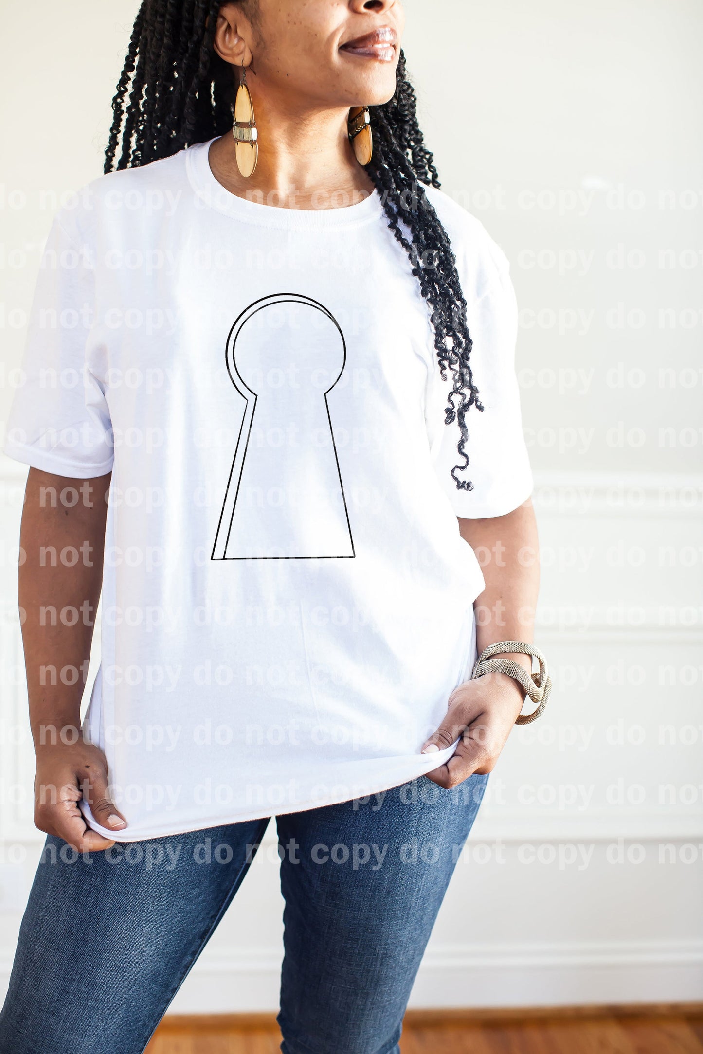 Keyhole Full Color/One Color Dream Print or Sublimation Print