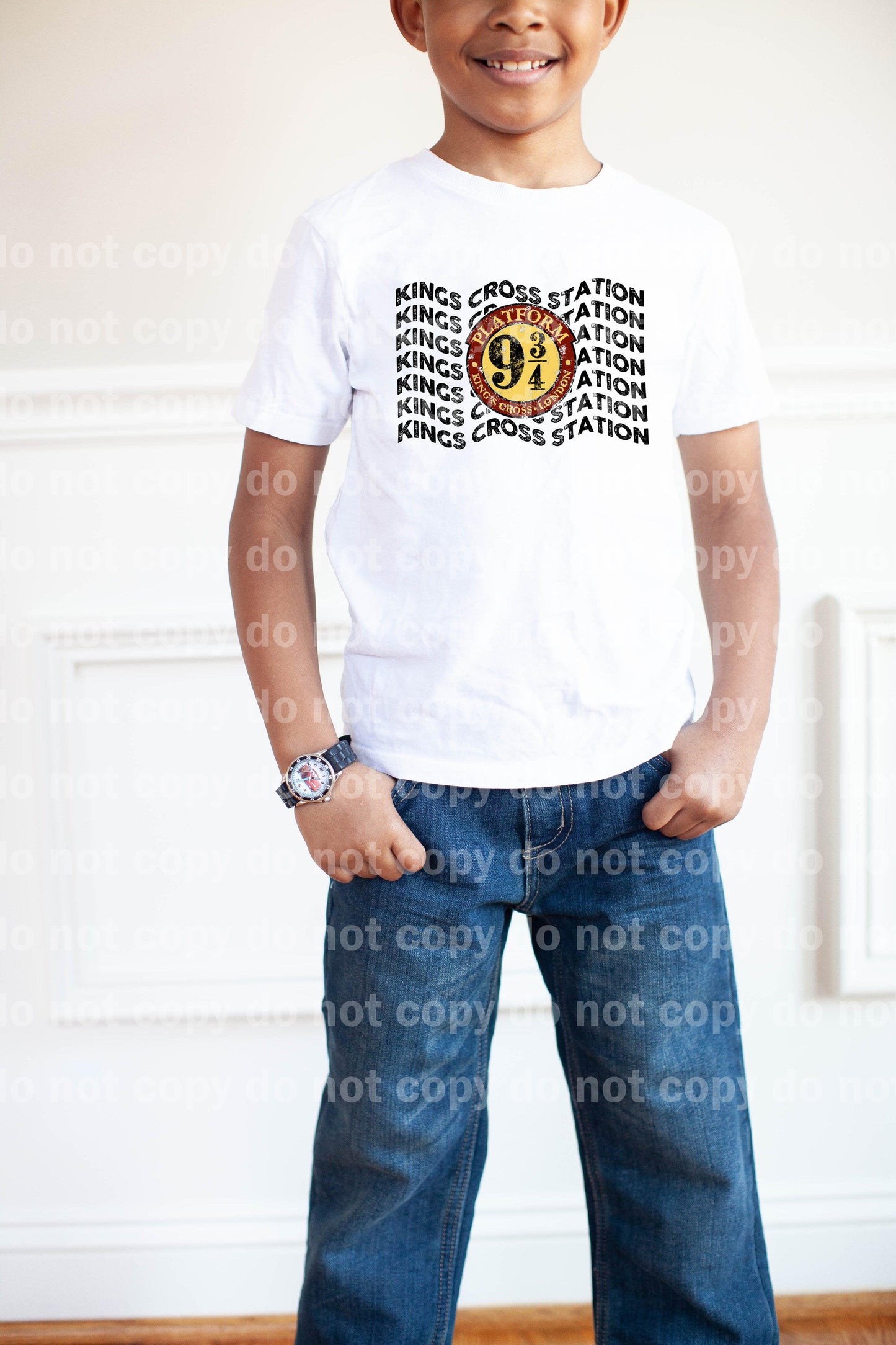Kings Cross Station Wavy Word Stack Dream Print or Sublimation Print