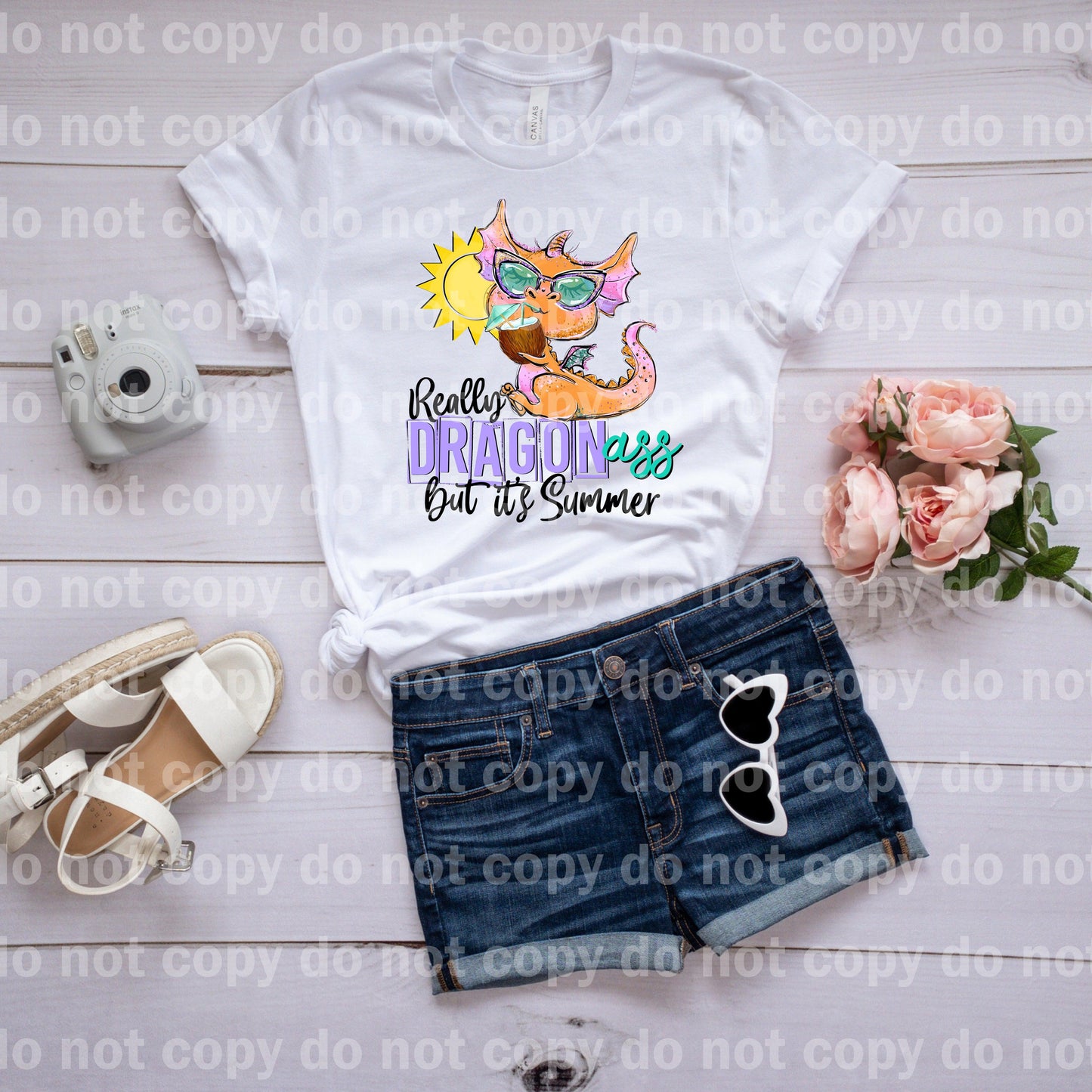 Really Dragon Ass but it's Summer Dream Print or Sublimation Print