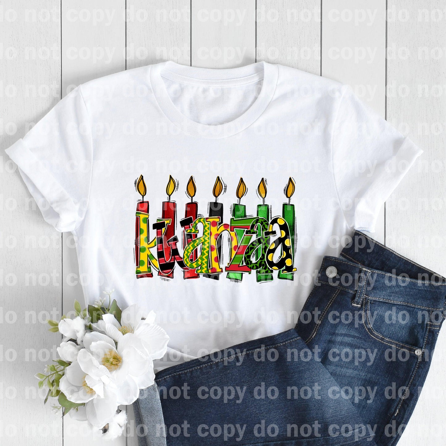 Kwanzaa Candles Dream Print or Sublimation Print