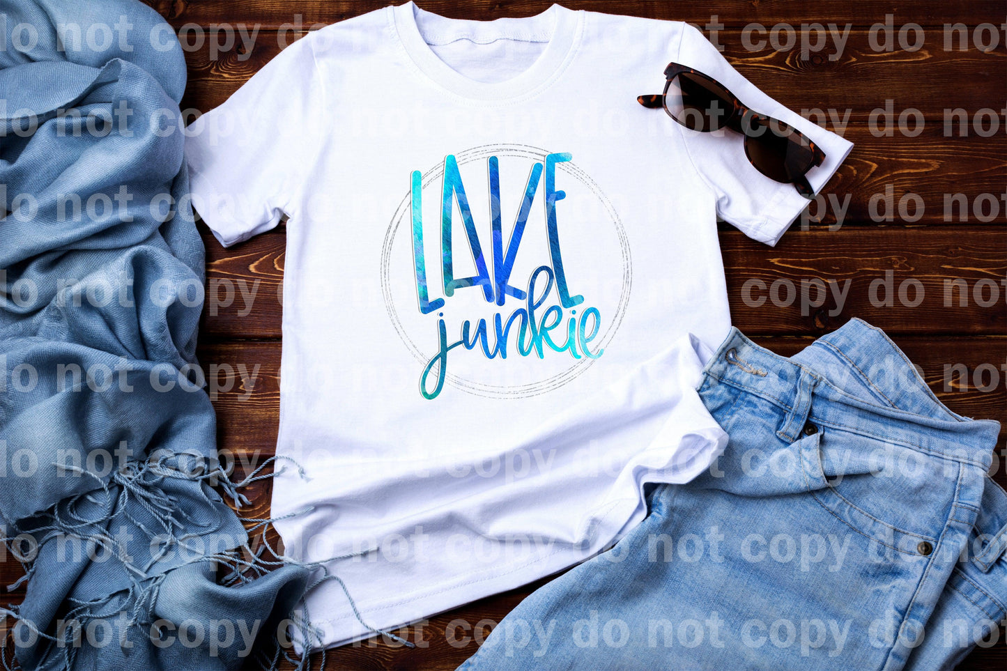 Lake Junkie Blue Dream Print or Sublimation Print
