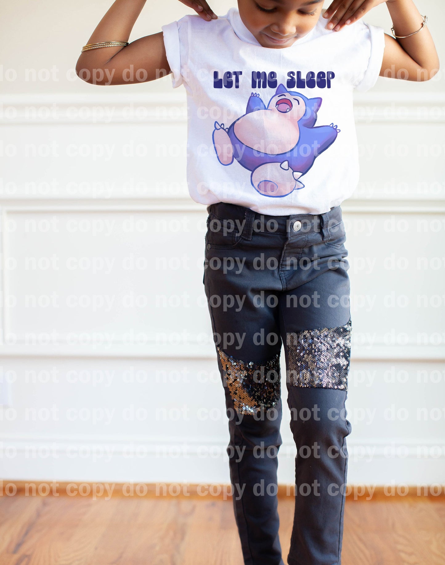 Let Me Sleep Pocket Monster Dream Print or Sublimation Print