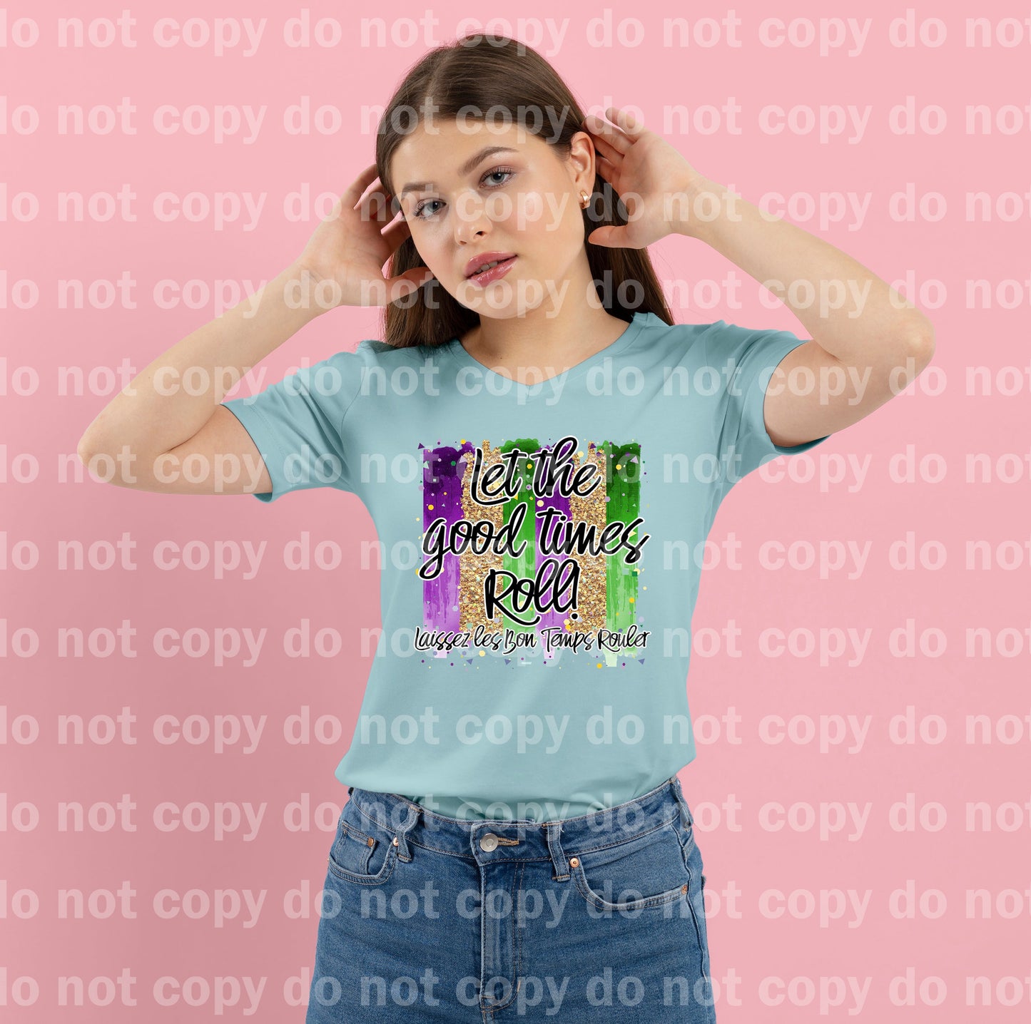 Que pasen los buenos tiempos Mardi Gras Dream Print o Sublimation Print